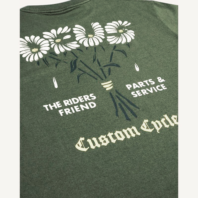 DEUS EX MACHINA เสื้อยืดแขนสั้นพิมพ์ลายผ้าฝ้ายแท้สําหรับผู้ชาย