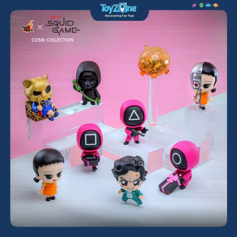 โมเดลของเล่นกล่องตาบอด Squid Game Cosbaby (Squid Game) HOTTOYS