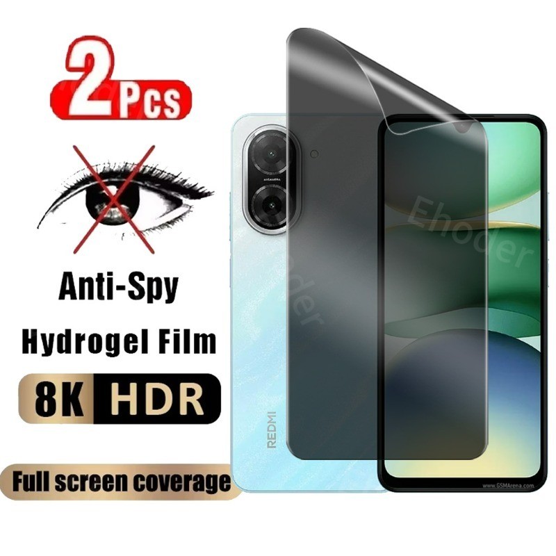 สําหรับ XIAOMI POCO C71 Redmi A5 2025 4G 5G ความเป็นส่วนตัว Hydrogel ฟิล์มสําหรับ POCOC71 C 71 Redmi