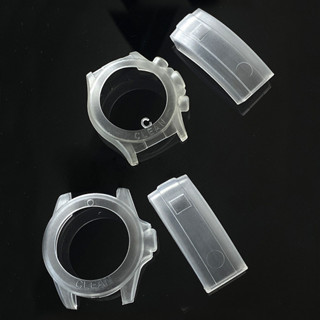 นาฬิกาป้องกันกรณีโปร่งใส Scratch-proof ซิลิโคนกันน้ํา Protac…