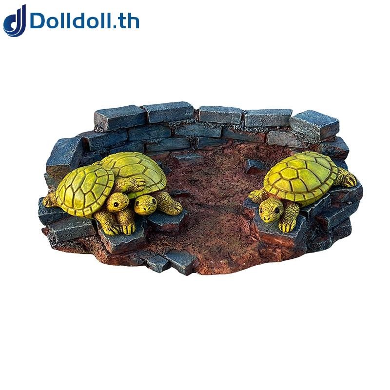 [Dolldoll]Courtyard Ornament Charming Aesthetic Easy Maintenance Long-lasting Resin