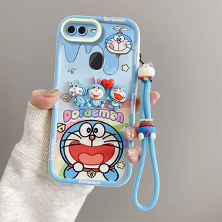 เคส OPPO F9 A7 A12 A5S A12 Anti fall อะนิเมะการ์ตูน TPU ซิลิโคนอ่อนนุ่ม 3D เคสโทรศัพท์น่ารัก XXLK