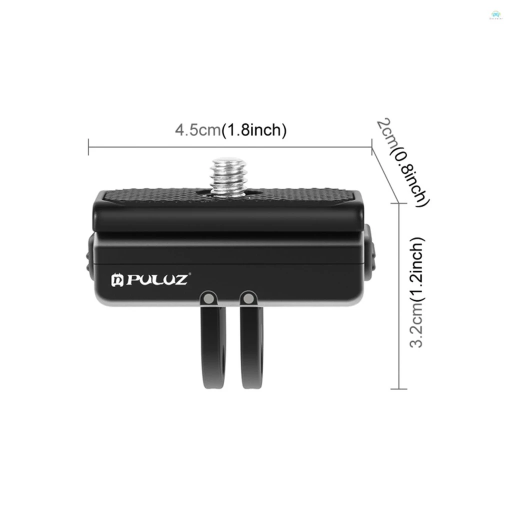Yb2 อะแดปเตอร์ PULUZ PU965B แม่เหล็ก Quick Release Mount สําหรับกล้องกีฬาอะแดปเตอร์แม่เหล็ก Mount อลูมิเนียมสําหรับ Insta360 Ace/ Ace thumbnail 7