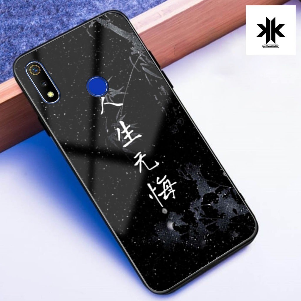 Skincase KK72 Softcase Glitter สําหรับ REALME 3 / 3 PRO กรณีพรีเมี่ยมกล้อง Protector Softcase แก้ว K
