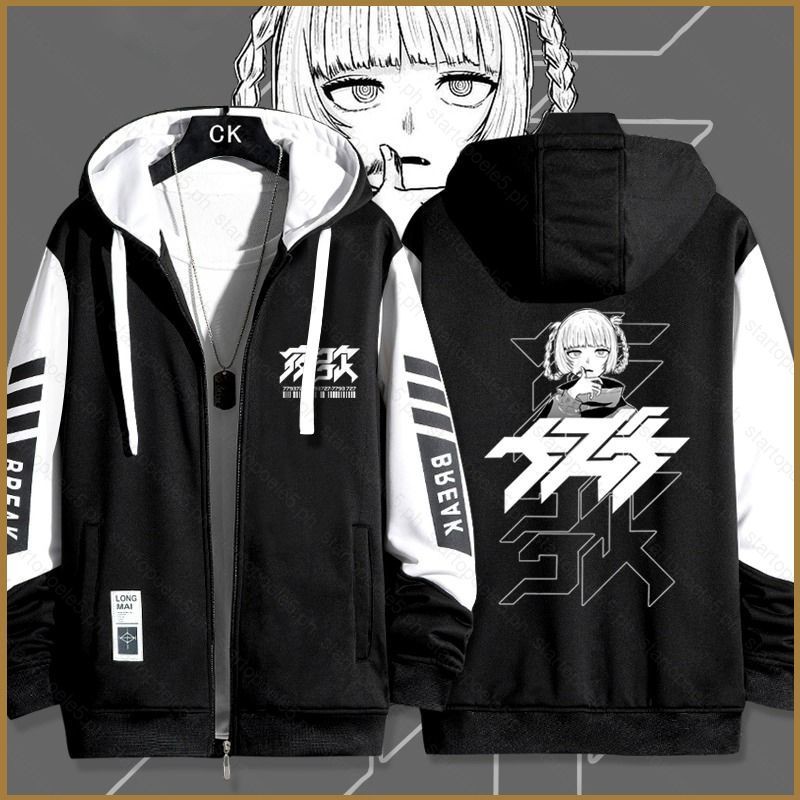 Sta5 CALL OF THE NIGHT Nanakusa Nazuna เสื้อโค้ทซิปเสื้อแจ็คเก็ตมีฮู้ดเสื้อสเวตเตอร์ถักเสื้อกันหนาว Unisex แขนยาวคอสเพลย์