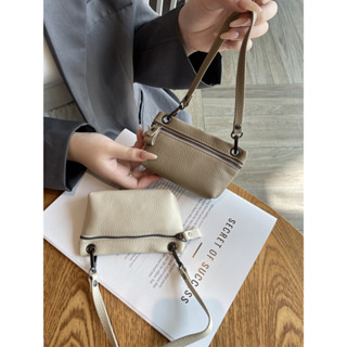 กระเป๋าใส่เหรียญขนาดเล็กหนังแท้สไตล์ใหม่ผู้หญิงสไตล์,หนังวัว…