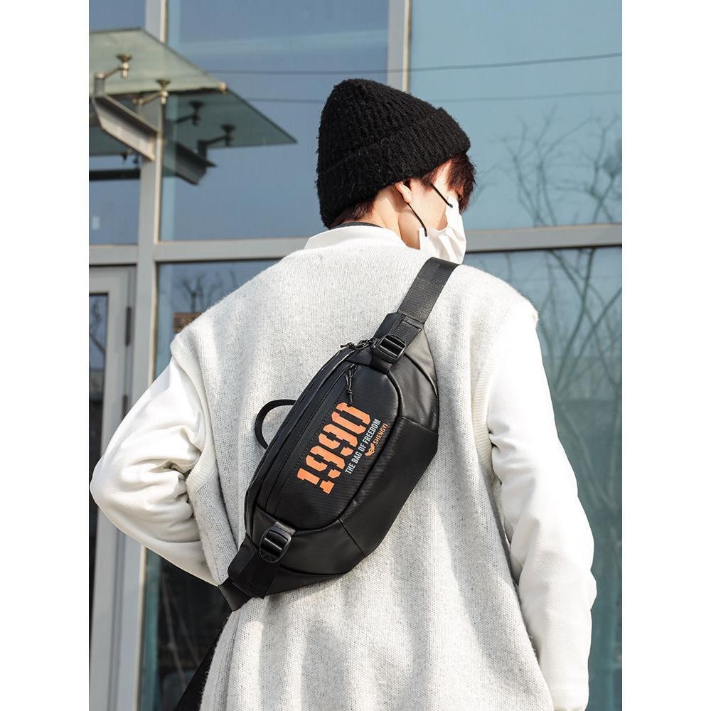 【พร้อมส่ง】miss bag fashion1 กระเป๋าคาดอก กระเป๋าแฟชั่น สไตส์นี้เท่มาก