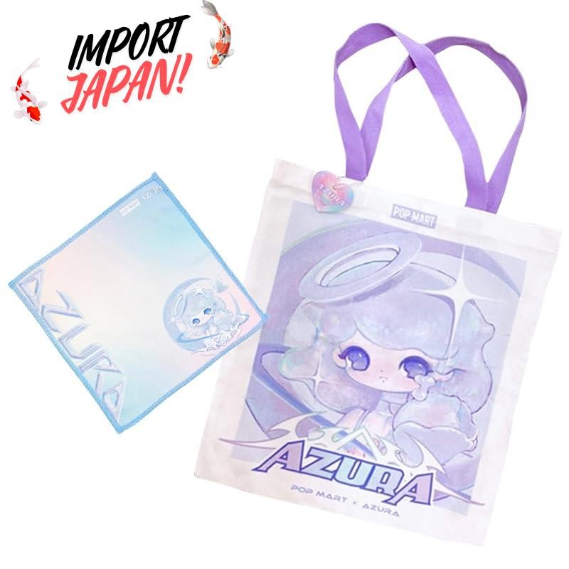 【Direct from Japan】POP MART AZURA Y2K tote bag and handkerchief set