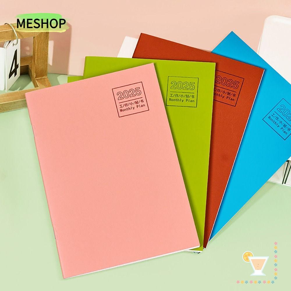 Me Schedules Notebook, A4 A5 Learning Plan Planner Notebook, ประสิทธิภาพการทํางานแบบพกพา 24 แผ่น Lif