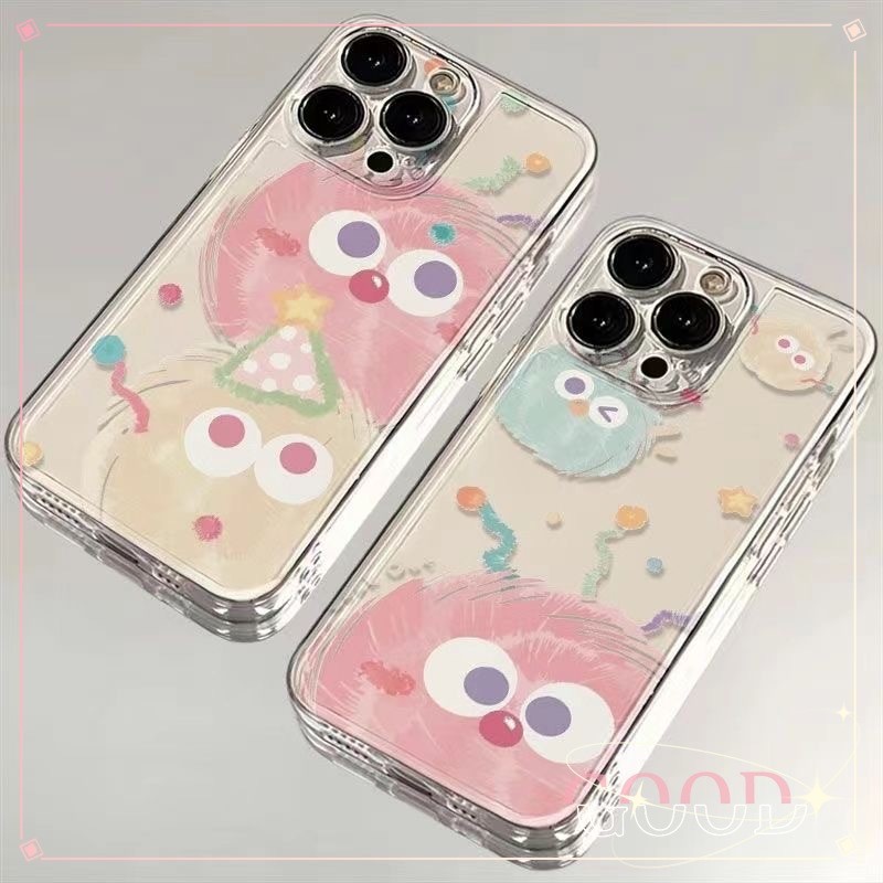 GOOD กรณีโทรศัพท์แอปเปิ้ล กันกระแทก วินนี่เดอะพูห์ หรูหรา for iPhone 11 X 12 13 14 15 plus 16 pro max 7p/8plus สี ปุย