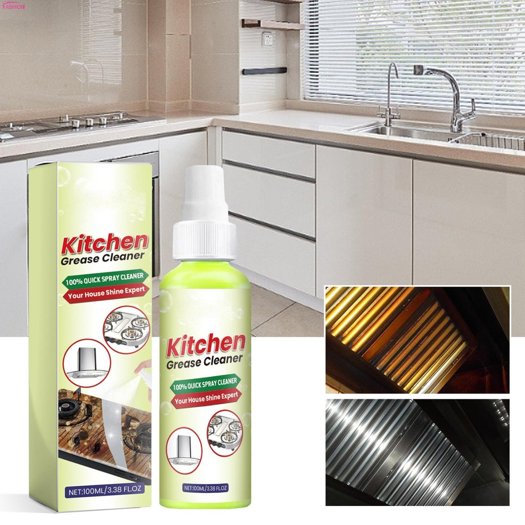 Kitchen Heavy Oil Stain Cleaner Stubborn Grease & Grime Remover
