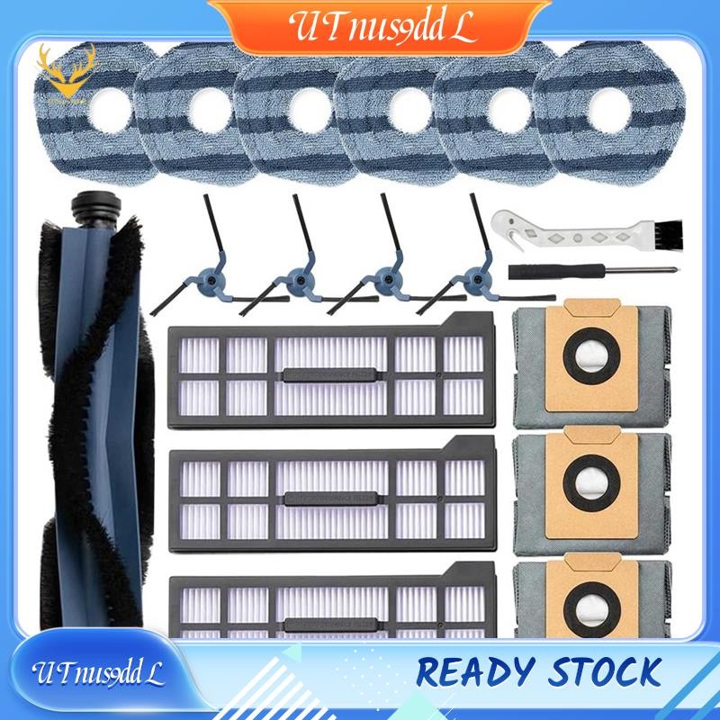 [UTnus9ddL] 19-Pack Robot Vacuum Replacement Parts for Eufy X10 Pro Omni Robot Vacuum