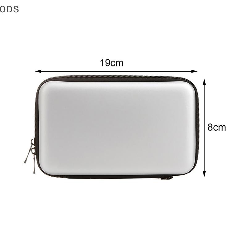 Ods 1PC สําหรับ 3DS XL 3DS LL EVA ผิวพกพากระเป๋าสําหรับ Nintendo 3DS XL LL พร้อมสายคล้องทนทานรอบป้องกันกรณี OD