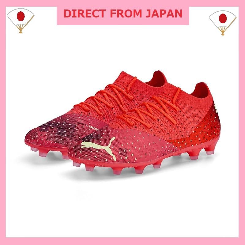 [Puma] Soccer Spike Future Z 3.4 HG/AG 107000 Men's 22 Autumn/Winter Color Fairy Coral/Fizzy Light/P