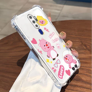 กันกระแทกcasing OPPO A9 2020 A5 2020 เคสโทรศัพท์ลายอนิเมะล่าสุดเคสป้องกันโปร่งใส
