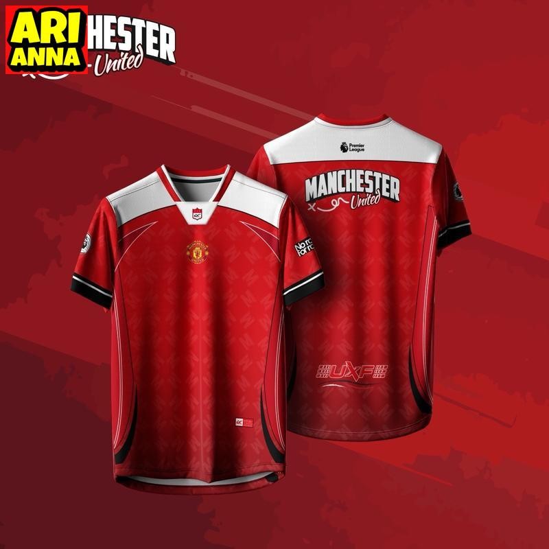 Ariannafree Custom Name & NumberCLUB MAN UNITED UXFACTORY JERSEY SUBLIMATION [พร้อมสต็อก]