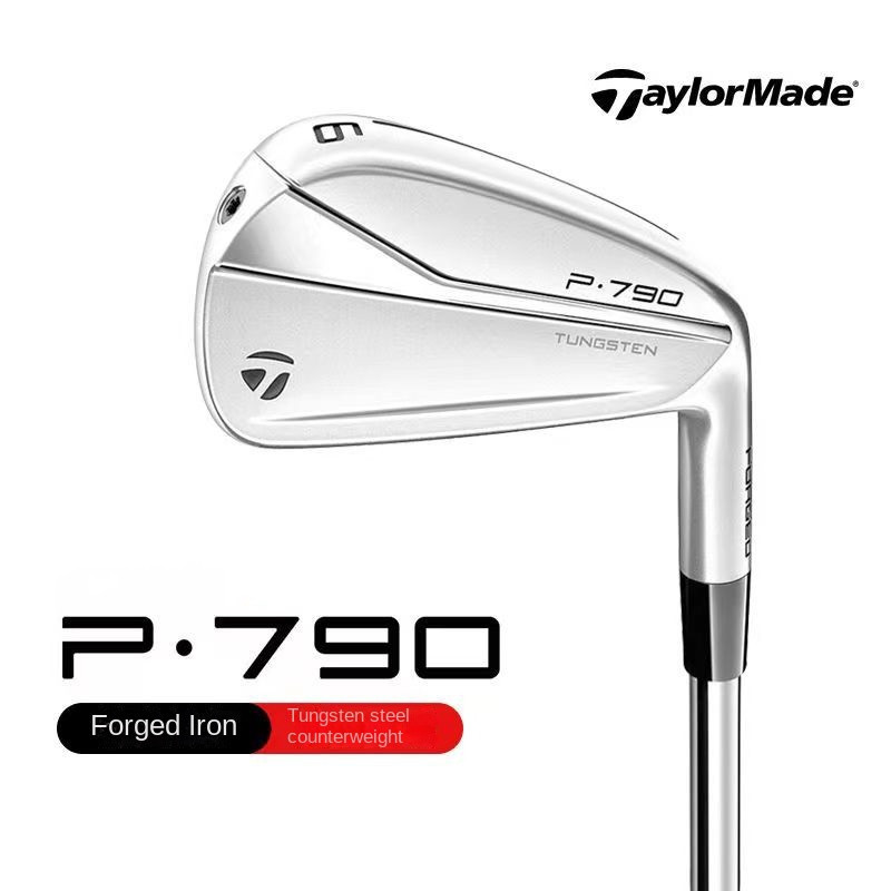 Taylormade P790 Golf Club Iron Set 7 ชิ้นชุดเหล็กคาร์บอน 3Rd Generation ชุดสีดําพร้อมฝาครอบกอล์ฟคลับ