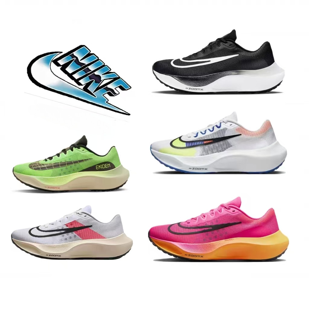 องเท้าไนกี้แท้ 100% NIKE Zoom Fly 5 รองเท้าผ้าใบแฟชั่น