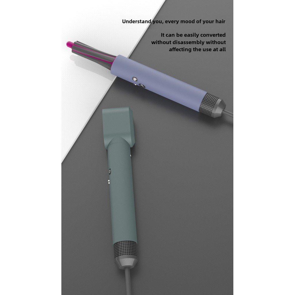 ฝาครอบซิลิโคน เข้ากันได้กับฝาครอบเหล็กดัดผม Dyson Airwrap, ฝาครอบป้องกันเหล็กดัดผมแบบพกพาสําหรับเดินทาง - รูปที่ 5