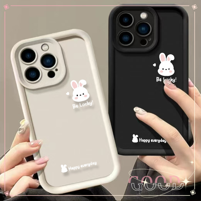 GOOD🔥ส่งจากไทย เคสโทรศัพท์มือถือนิ่ม เคสไอโฟน กันกระแทก สําหรับ IPHONE 11 13 plus XR 12 7P X/XS 14 15PROMAX  กระต่าย