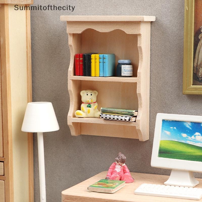 SUT 1:12 Dollhouse Cabinet Wall Cabinet Storage Shelf Decor TH