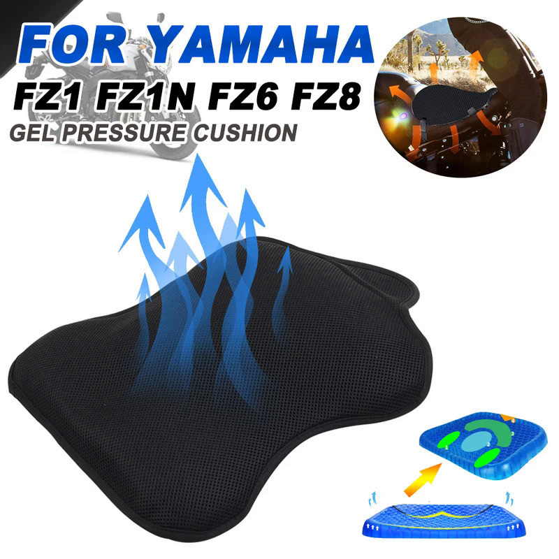 Mo  FZ1 Fz1n Gel Seats For Yamaha FZ8 FZ6 FZ6R Fzh150 Fzn150 Fzs600 Motorcycle Accessories Gel Press