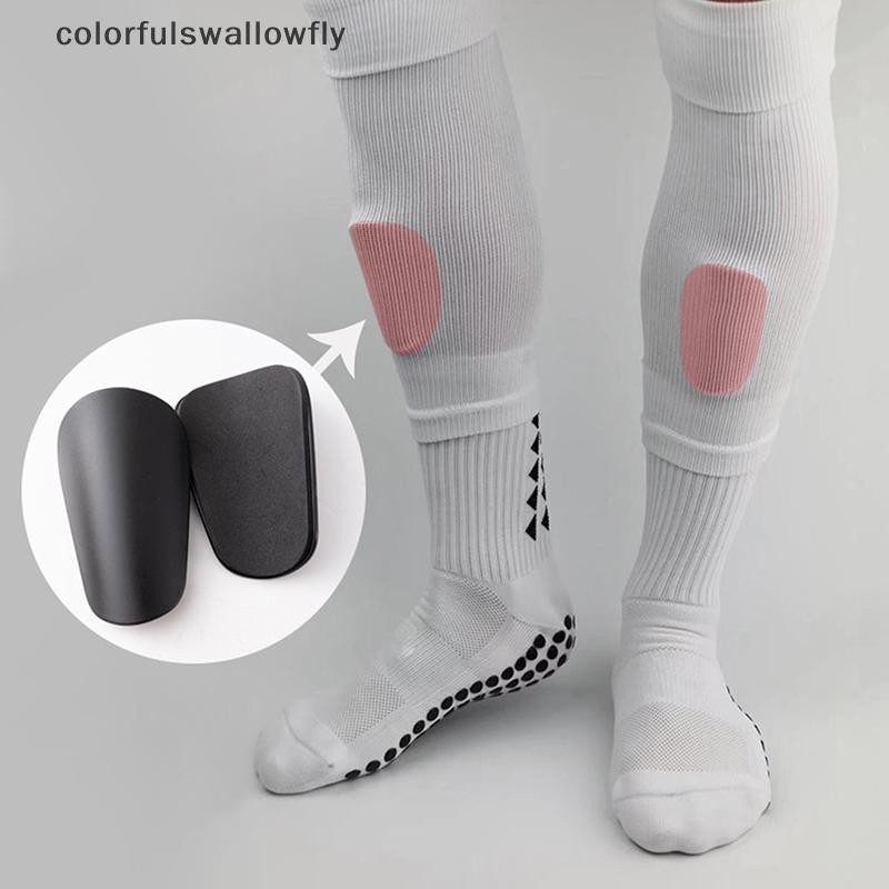 สีสันswallowfly 1คู่มินิฟุตบอลสนับแข้งสวมทนดูดซับแรงกระแทกขาป้องกันน้ําหนักเบาแบบพกพาฟุตบอลการฝึกอบรม Shank Board COD