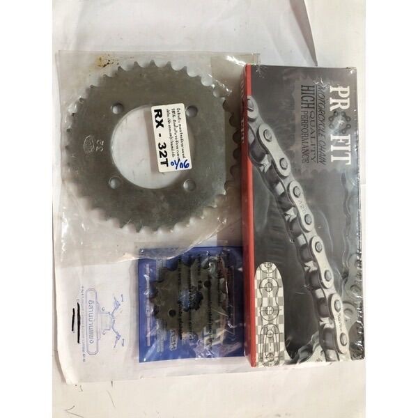 ชุดโซ่สเตอร์ YAMAHA Y80/100/111, BELLE-R, BELLE 80, FRESH, SPARK คาร์บู , SPARK-Z, SPARK Nano, X-1ทั้งชุด