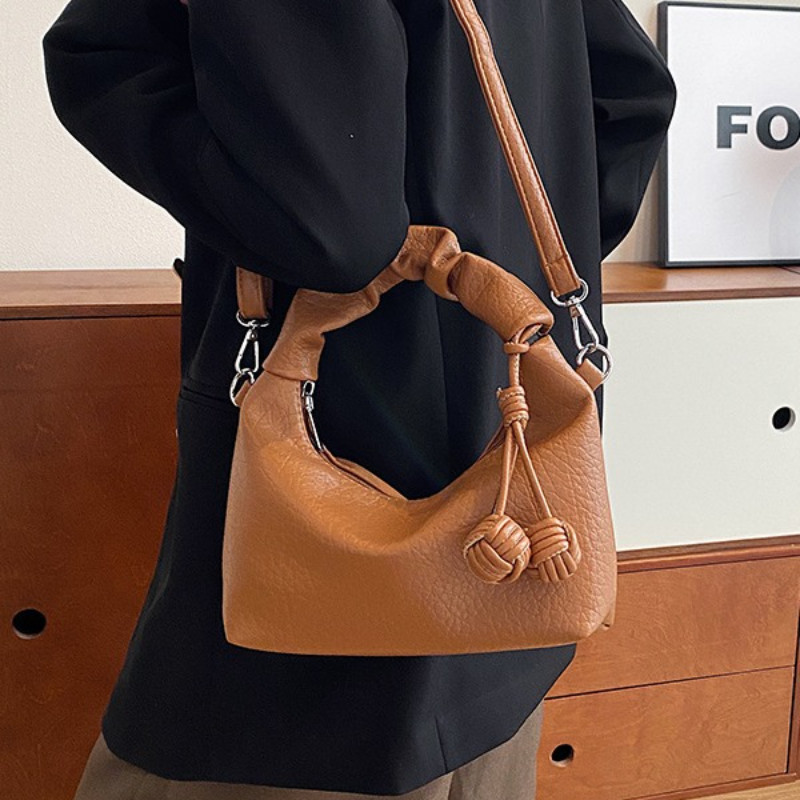 Mousoon High Sense MiuMiu Bag Underarm Bag Womens New Special-Interest Design Shoulder Crossbody Portable Dumpling Bag
