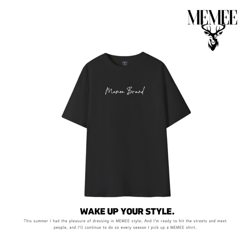 (สินค้ามาใหม่)MEMEE ⚡️COTTON USA ผ้าหนานิ่ม ทรงสวยS-3XL (MEMEE BRAND) T-shirt