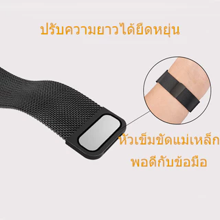 มิลานสายนาฬิกาแม่เหล็กสำหรับ i-watch S11 10 9 8 7 6 5 โลหะไล่โทนสีสายนาฬิกา 38/40/41/42/44/45/46/49 MM มิลานสไตล์