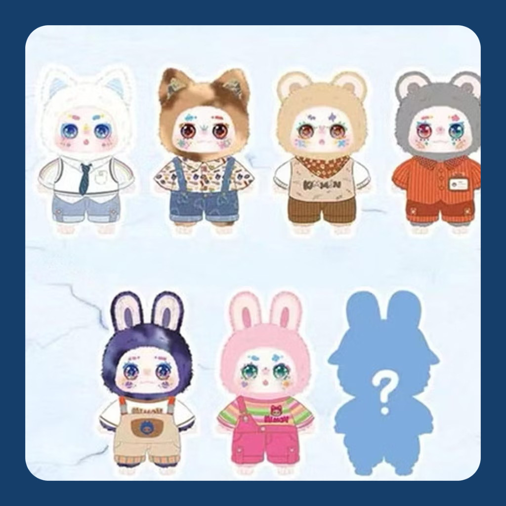 Kimmon Mi Meng 1เกม ตัวละครอะนิเมะ 400%ของเล่นตุ๊กตาแฟชั่น คอลเลกชันของเล่นเครื่องประดับการ์ตูน ความประหลาดใจในการออกแบบ