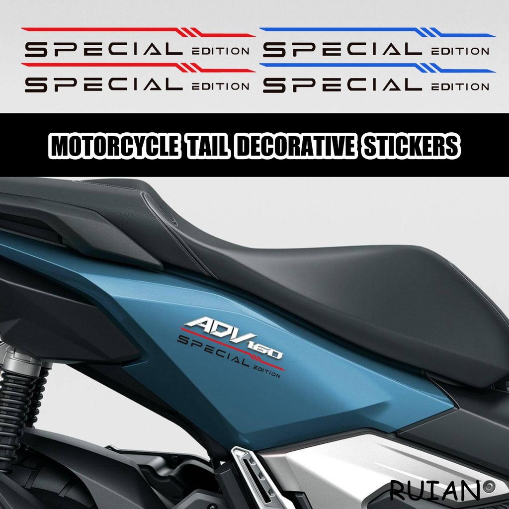 รุ่นพิเศษรถจักรยานยนต์หางการปรับเปลี่ยนสติกเกอร์สําหรับตะกั่ว Adv160 ADV150 ADV350 CLCIK PCX รถจักรยานยนต์หัว Body ตกแต่ง Decals