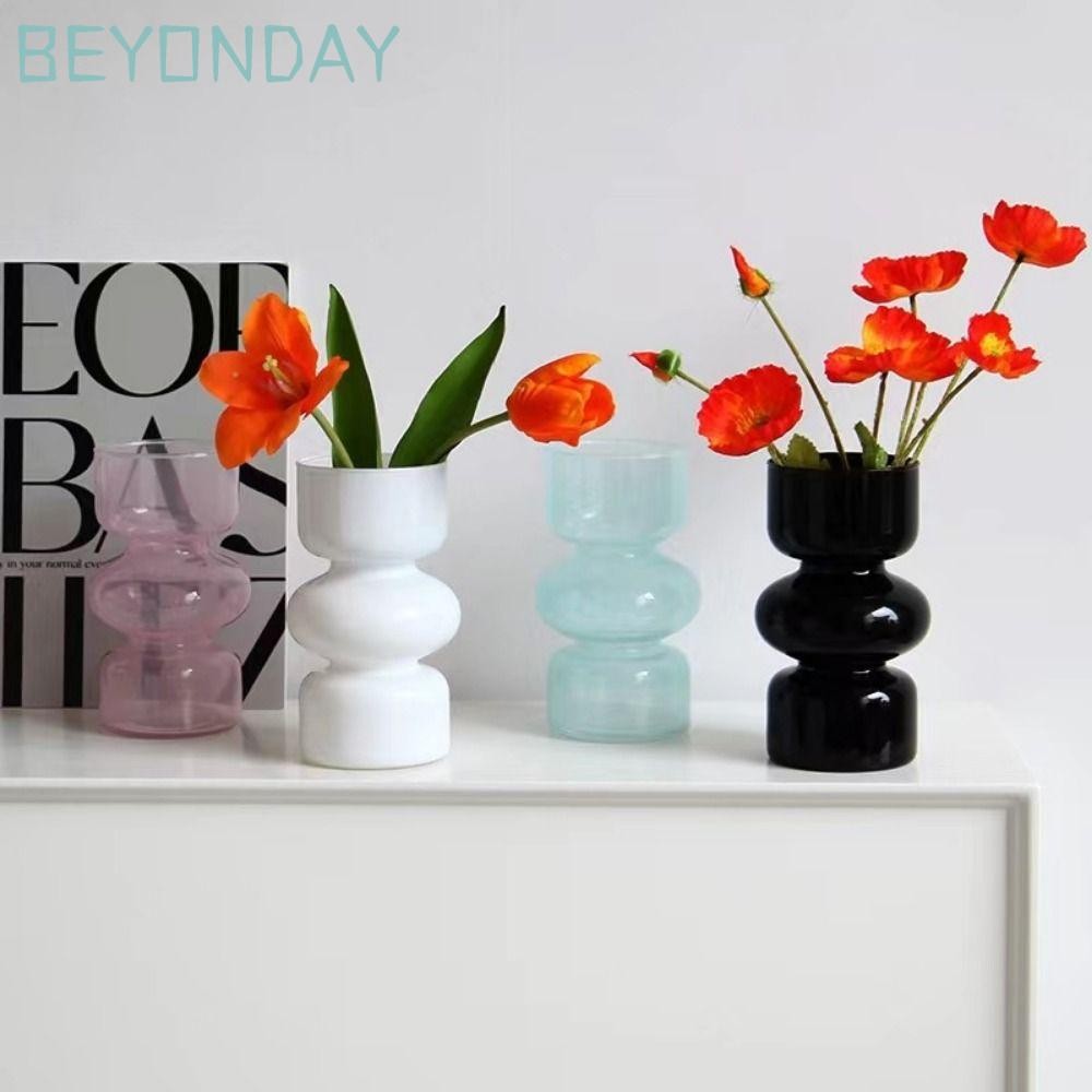 BEYONDAY แก ้ วแจกันดอกไม ้ เครื ่ องประดับเดสก ์ ท ็ อป Terrarium ตกแต ่ งแจกัน