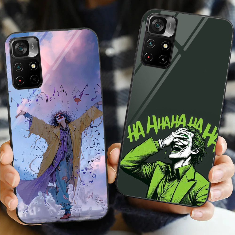 Joker 10 แก้วเคสโทรศัพท์สําหรับ POCO F3 F4 F5 M3 M4 M5 M6 4G X3 X4 GT NFC X5 X6 PRO 5G