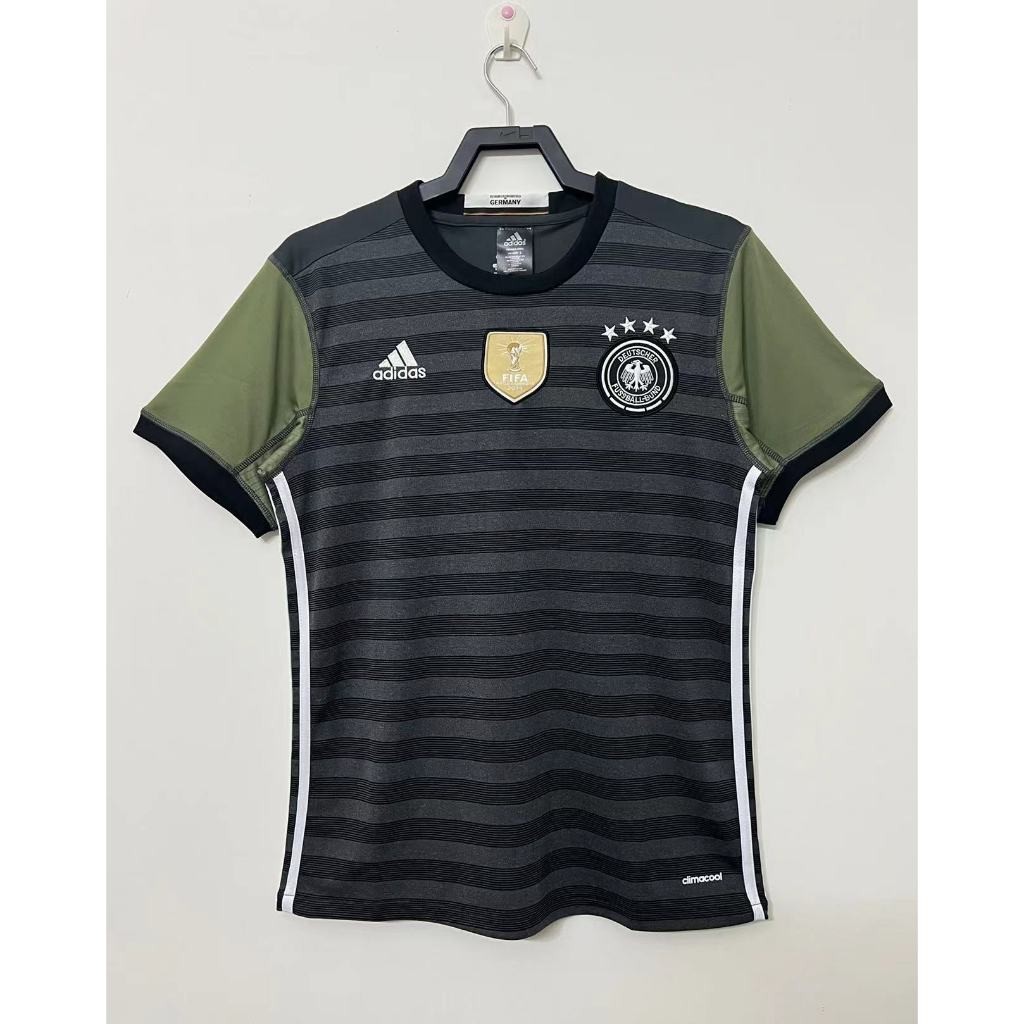 2016 Germany Away Retro Soccer Jersey Football #SCHWEINSTEIGER #KROOS #MULLER