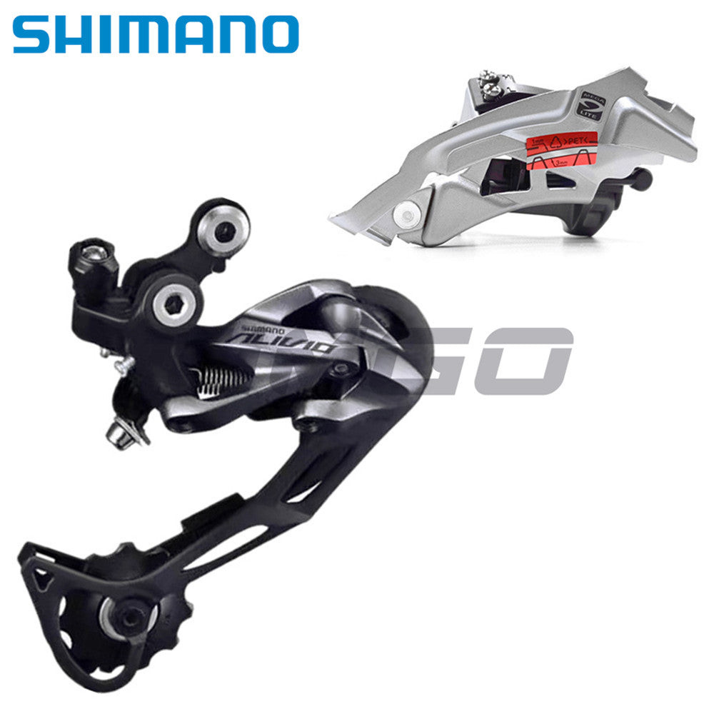 Shimano Alivio M4000 MTB Bike 39 ความเร็ว FD-M4000 RD-M4000 ด้านหน้าด้านหลัง Derailleus ชุด