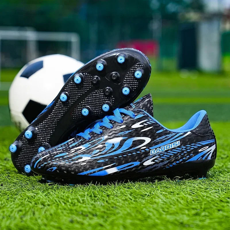 รองเท้าฟุตบอลมืออาชีพผู้ชาย Society Cleats TF/AG สำหรับสนามหญ้าเทียมและหญ้าจริง พร้อมใช้งานทั้งในร่มและกลางแจ้ง Model S57IS7