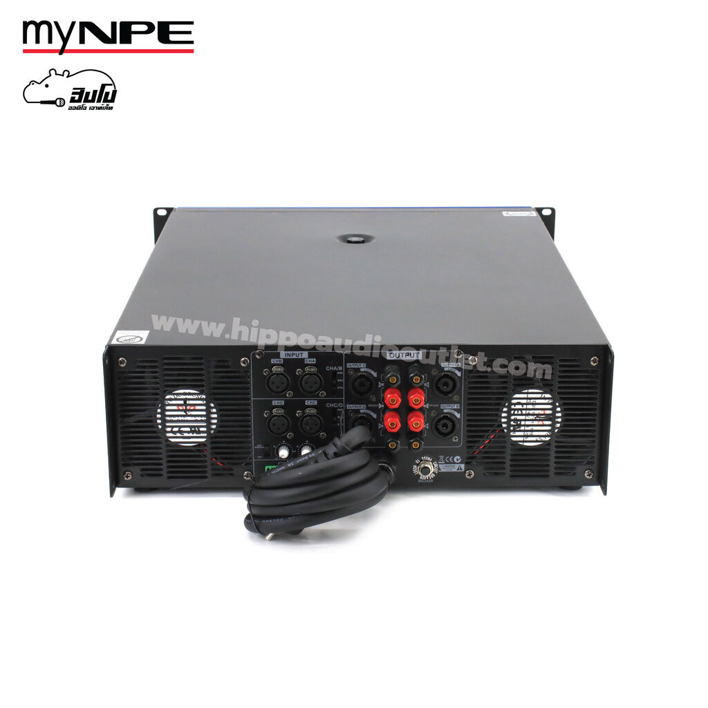 MY NPE HV 41300 ขยาย เพาเวอร์แอมป์ ของแท้ ส่งไว (ใบกำกับภาษีทักเเชทได้เลยค่ะ) ฮิปโป ออดิโอ Hippo Audio