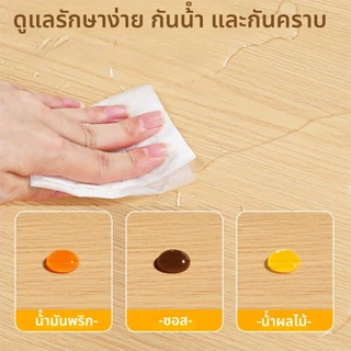 สติ๊กเกอร์ ลายไม้ มีกาวในตัว ติดผนัง สามารถติดได้กับพื้นผิว ติดทนทาน เท็กเจ้อร์ หนา เรียบ