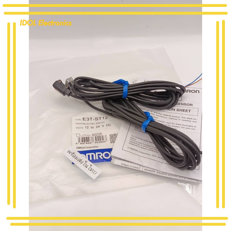 ราคาถูก! E3T-ST12 OMRON E3T-ST12 Photoelectric Sensor E3T-ST12 Ultra Compact Photoelectric Sensor