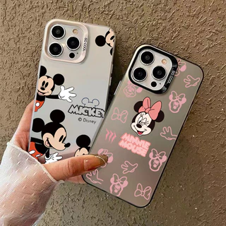 🔥เคสโทรศัพท์แอปเปิ้ล🔥ป้องกันการชนกันป้องกันสกปรก for IPhone17 16 11 12 13 14 15ProMax XS X XR 7 8 Plus มิกกี้เมาส์น่ารัก