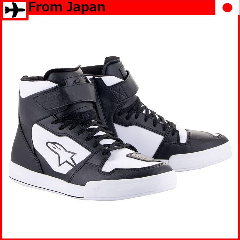 Alpinestars Motorcycle Shoes - White/Red/White - Size 26.0 cm