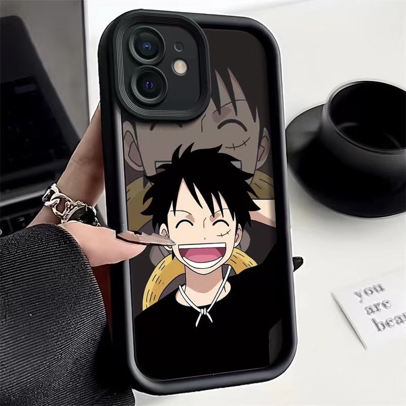 เคส Samsung A06 5G M16 5G M06 5G S25 EDGE เคสโทรศัพท์การ์ตูน One Piece Luffy
