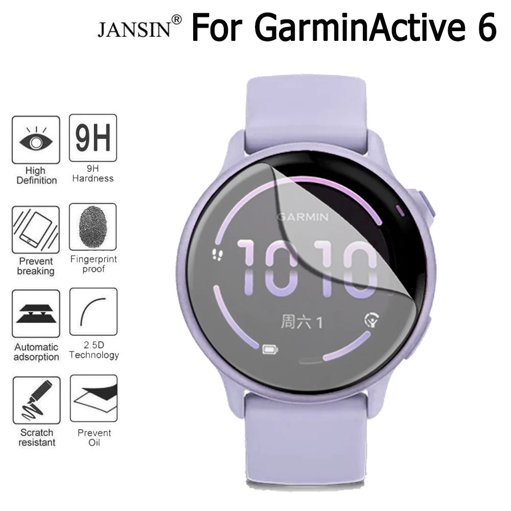 ฟิล์ม สำหรับ GarminActive 6 กันรอย ฟิล์ม ฟิล์ม TPU สำหรับ garmin อุปกรณ์สวมใส่ สมาร์ทวอทช์