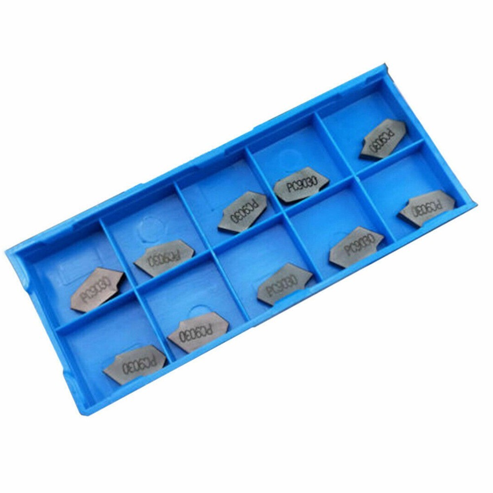 [ES]10 ชิ้น SP300 PC9030 ZQMX3N เซาะร่องตัดแทรกคาร์ไบด์แทรก 3 มิลลิเมตรความกว้างกรณี