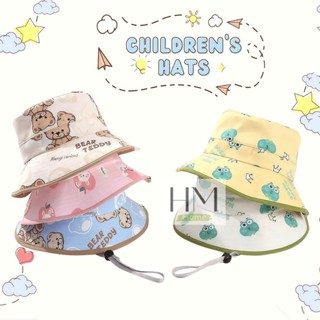ใหม่ หมวกบักเก็ตเด็ก หมวกกันแดดเด็ก  เหมาะกับใส่กลางแจ้ง แฟช…