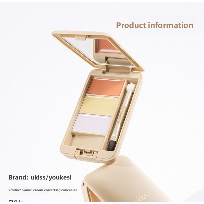 UKISS Cream Repairing Tricolor Concealer