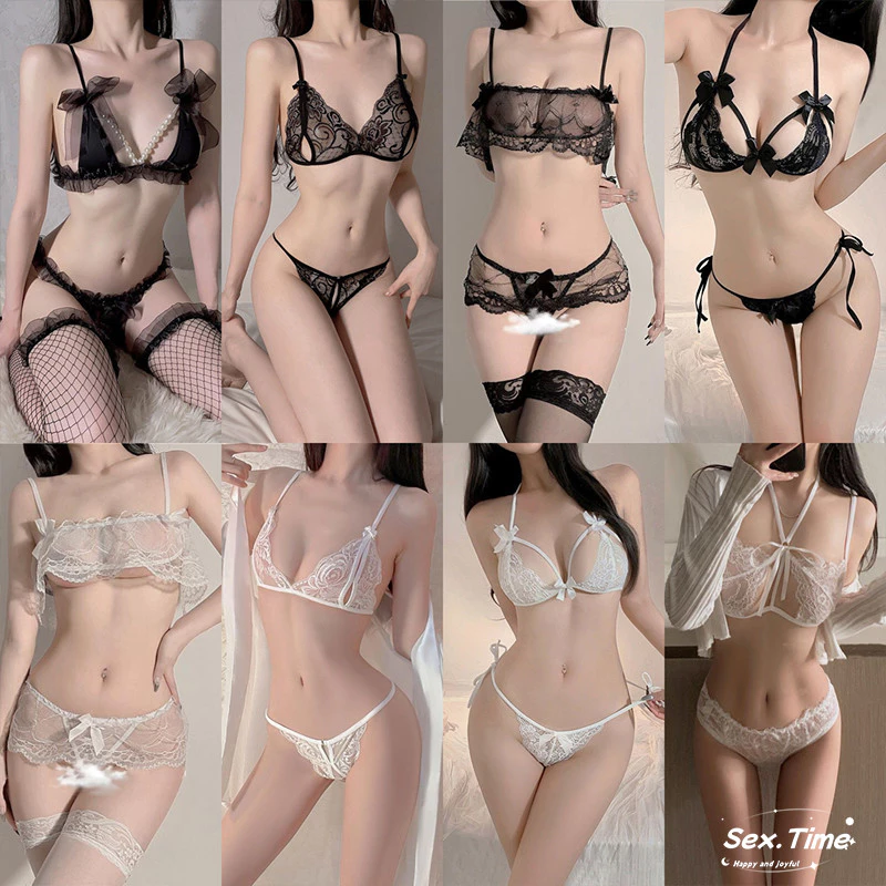 💚Sex time💜 ชุดเปิดเป้า ชุดนอนเซ็กซี่ ชุดชั้นในลูกไม้ หลากหลายสไตล์ เก๋และเซ็กซี่