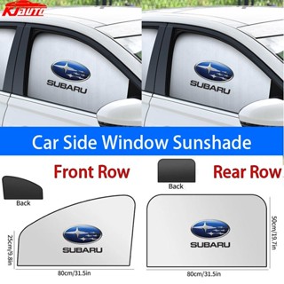 Subaru รถหน้าต่างด้านข้าง Sun Shade แม่เหล็ก UV Protection ผ…